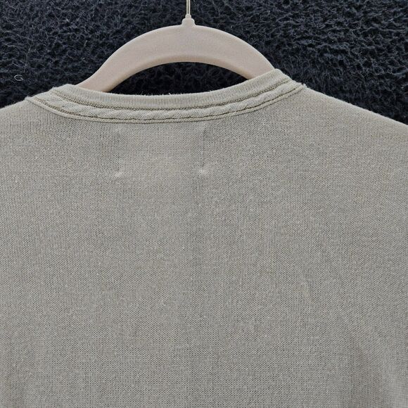 Sag Harbor Womens Sweater Beige Size Small Ramie Blend Tank Sewn In Zipper Close - Picture 12 of 12